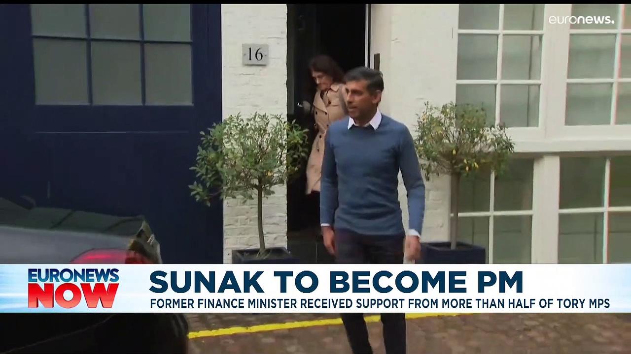 Rishi Sunak set to become Britain's next prime minister