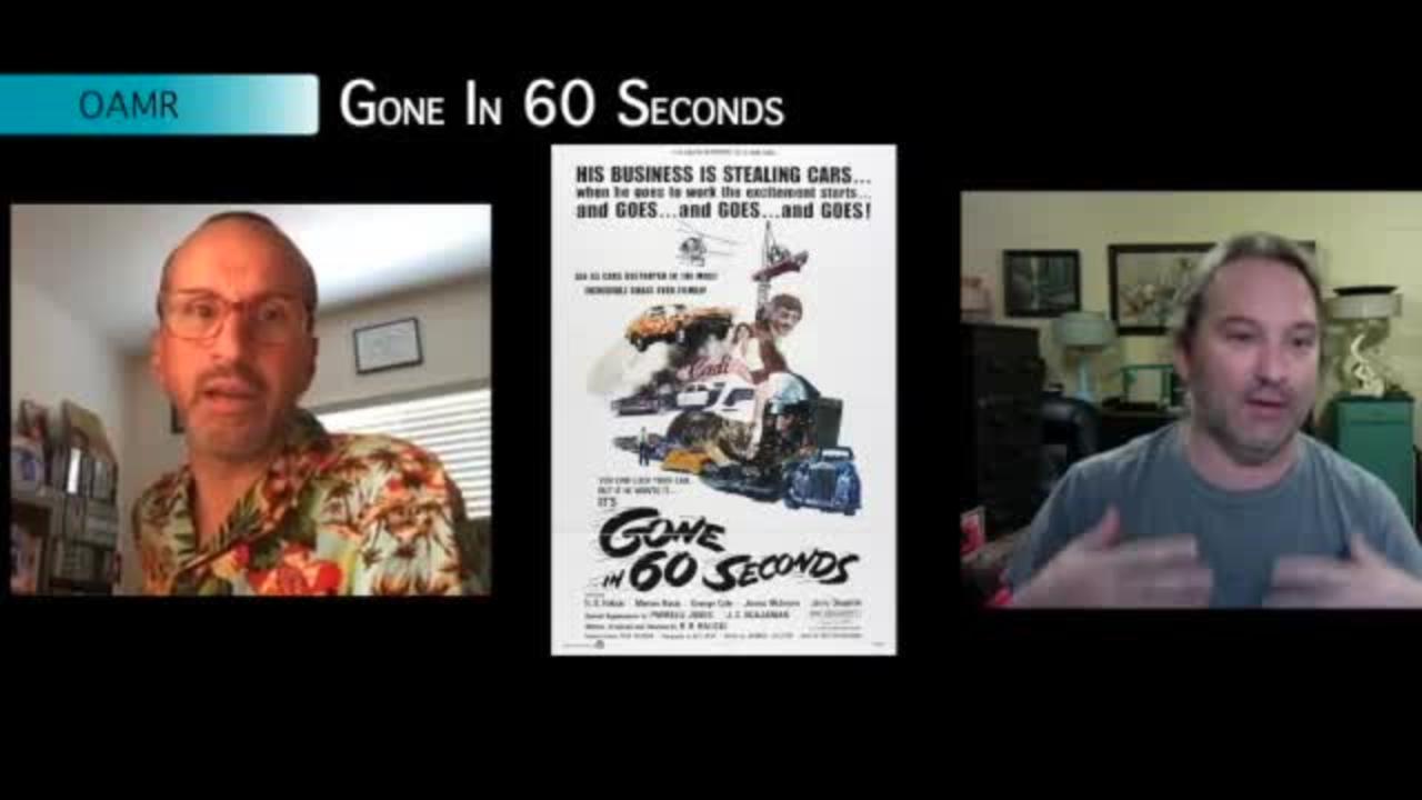Old Ass Movie Reviews Episode 3; Gone in 60 Seconds (1974)