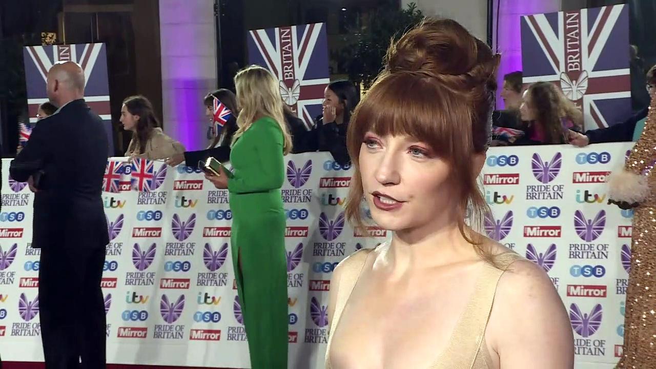 Nicola Roberts: 'It's been really lovely but sad without Sarah.'