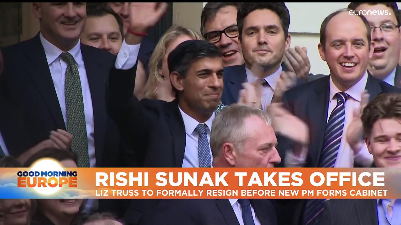 UK politics: Royal ceremony and speeches as Rishi Sunak becomes new PM