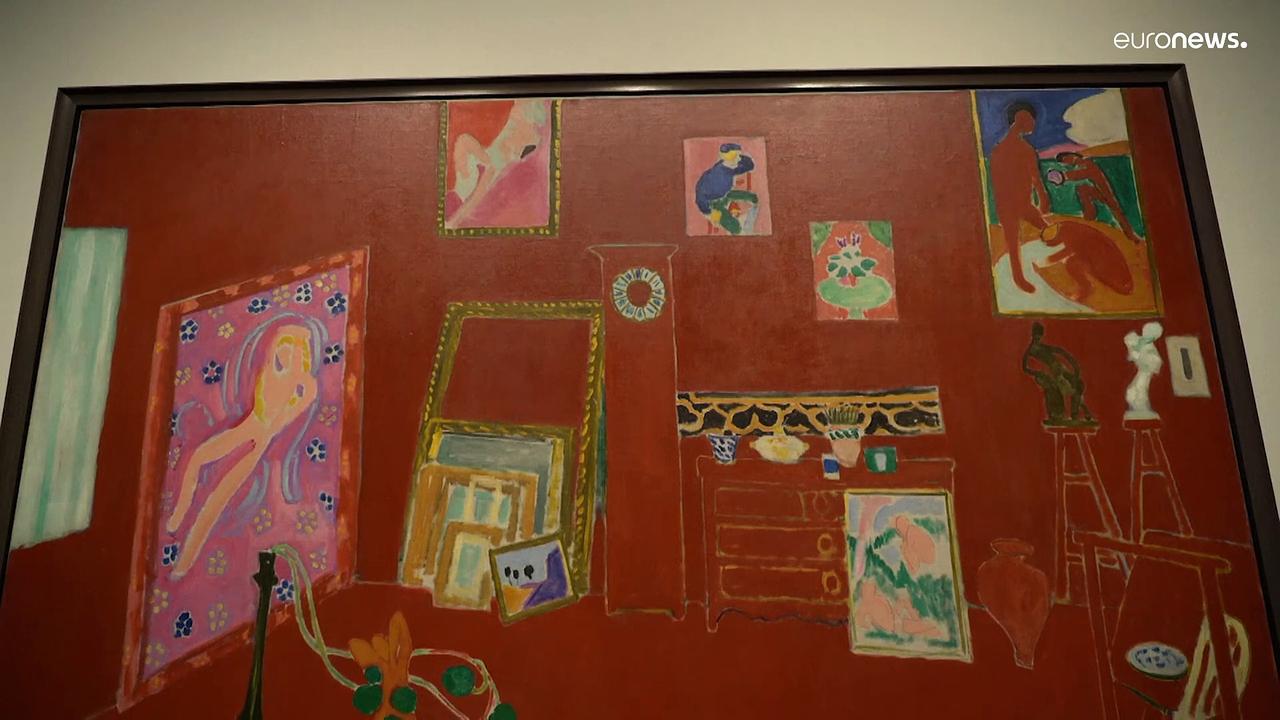 Objects in Henri Matisse’s 'The Red Studio' brought together for first time in over a century