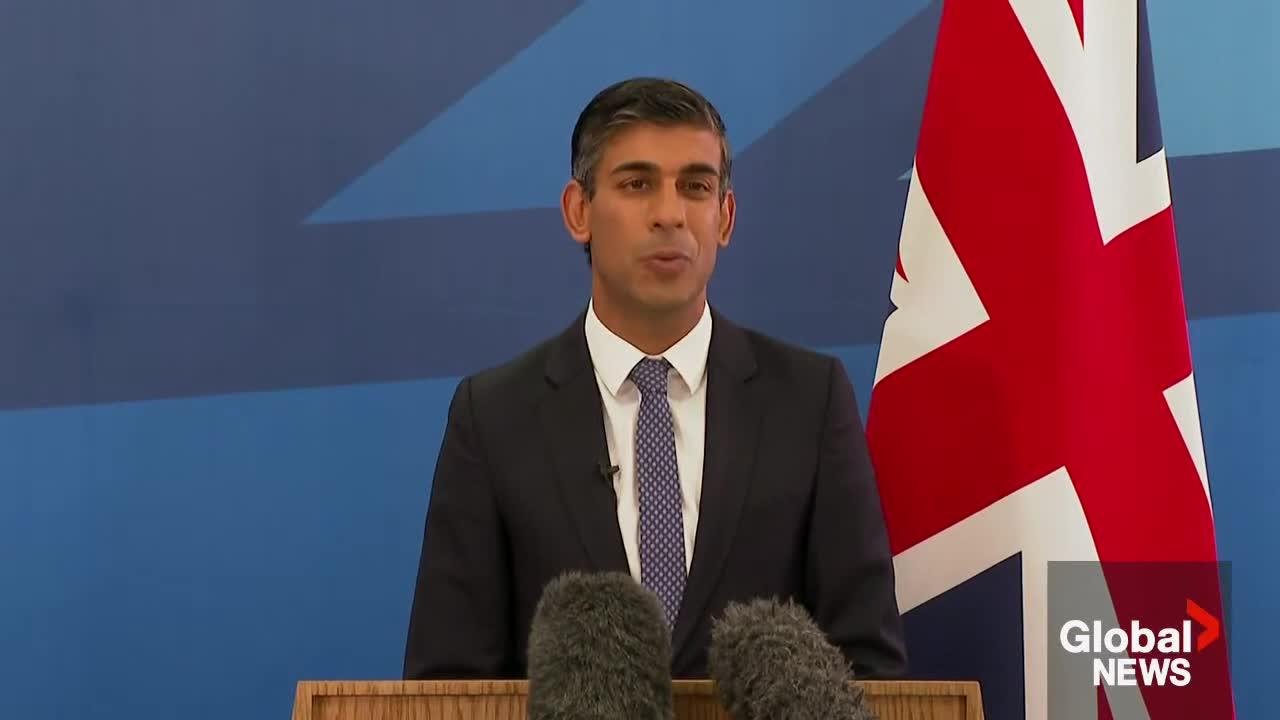 Rishi Sunak says he will bring party, country together as UK prime minister | FULL