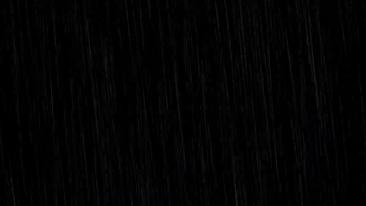 30 MINUTES Gentle Rain at Night, Rain Sounds for Sleep, Insomnia, Relaxing, Study