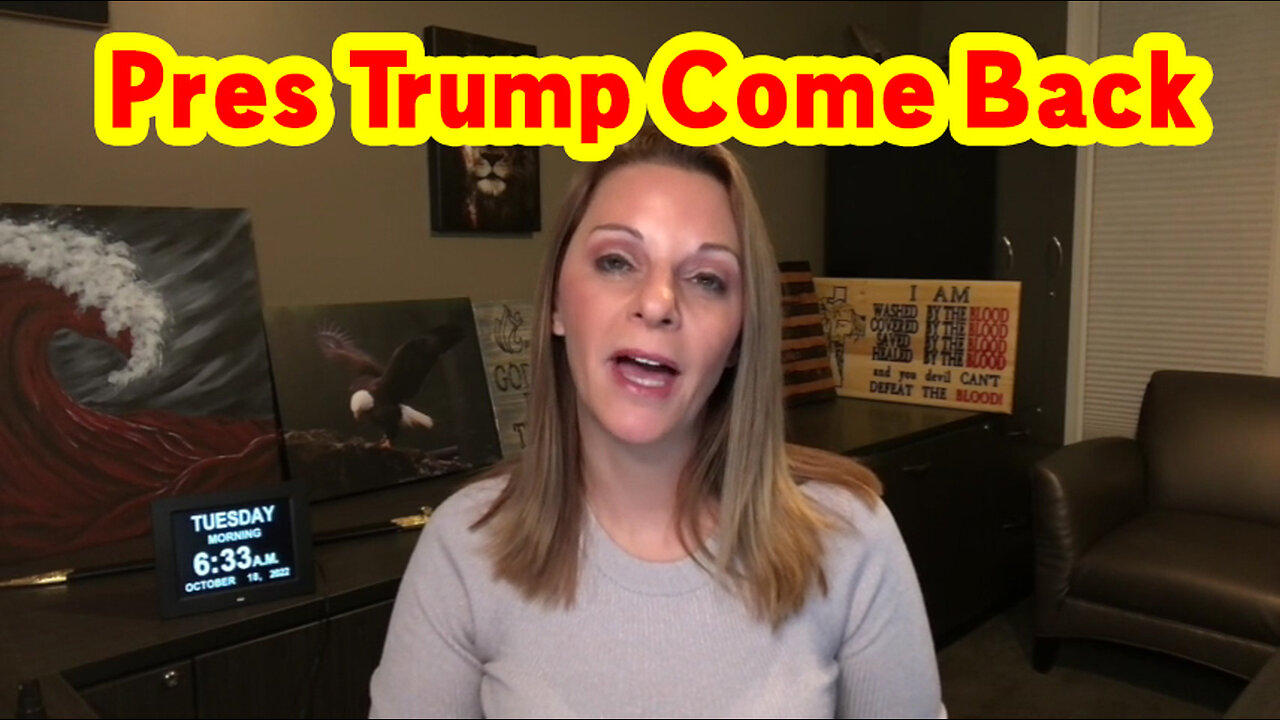 Julie Green HUGE Intel - "Pres Trump Come Back"
