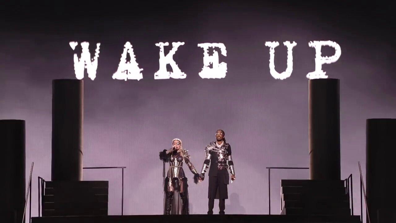 Madonna's & Quavo's warning at Eurovision 2019: "Not everyone that's here is gonna last. Wake up!"