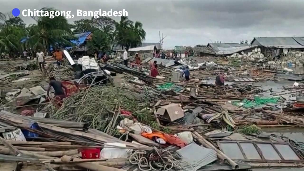 Cyclone Sitrang leaves trail of destruction in Bangladesh