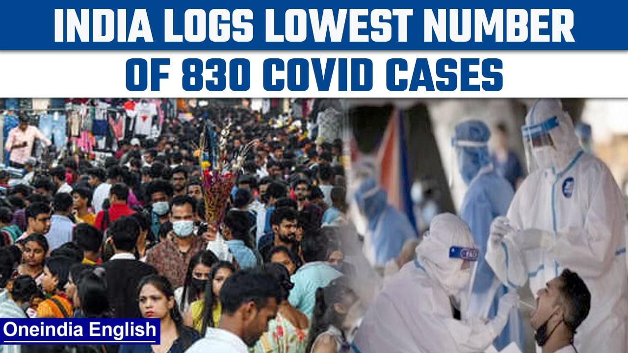 Covid-19 update: India logs 830 new cases and 1 death in last 24 hours | Oneindia News *News