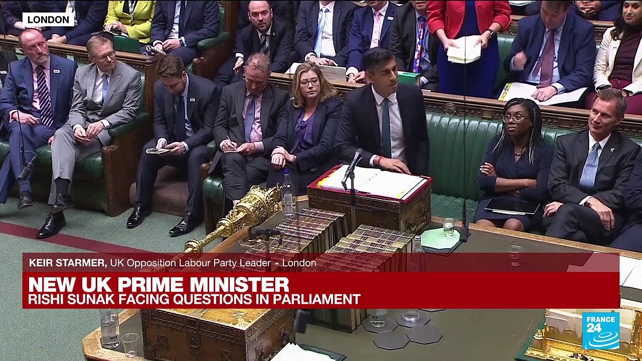REPLAY: New UK PM, Rishi Sunak faces questions in parliament for first time
