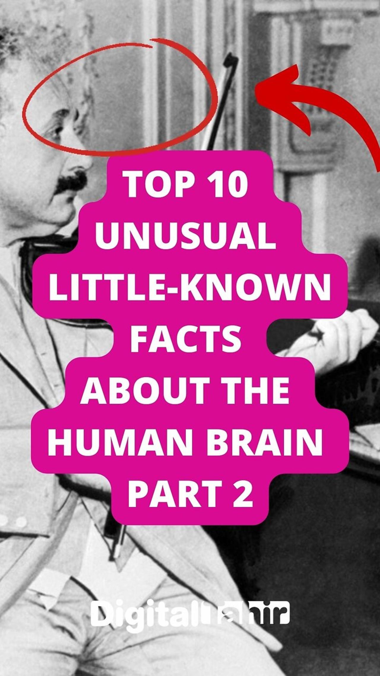 Top 10 Unusual Little-known Facts About the Human Brain Part 2