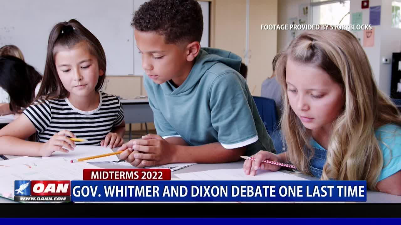 Gov. Whitmer and Dixon debate one last time