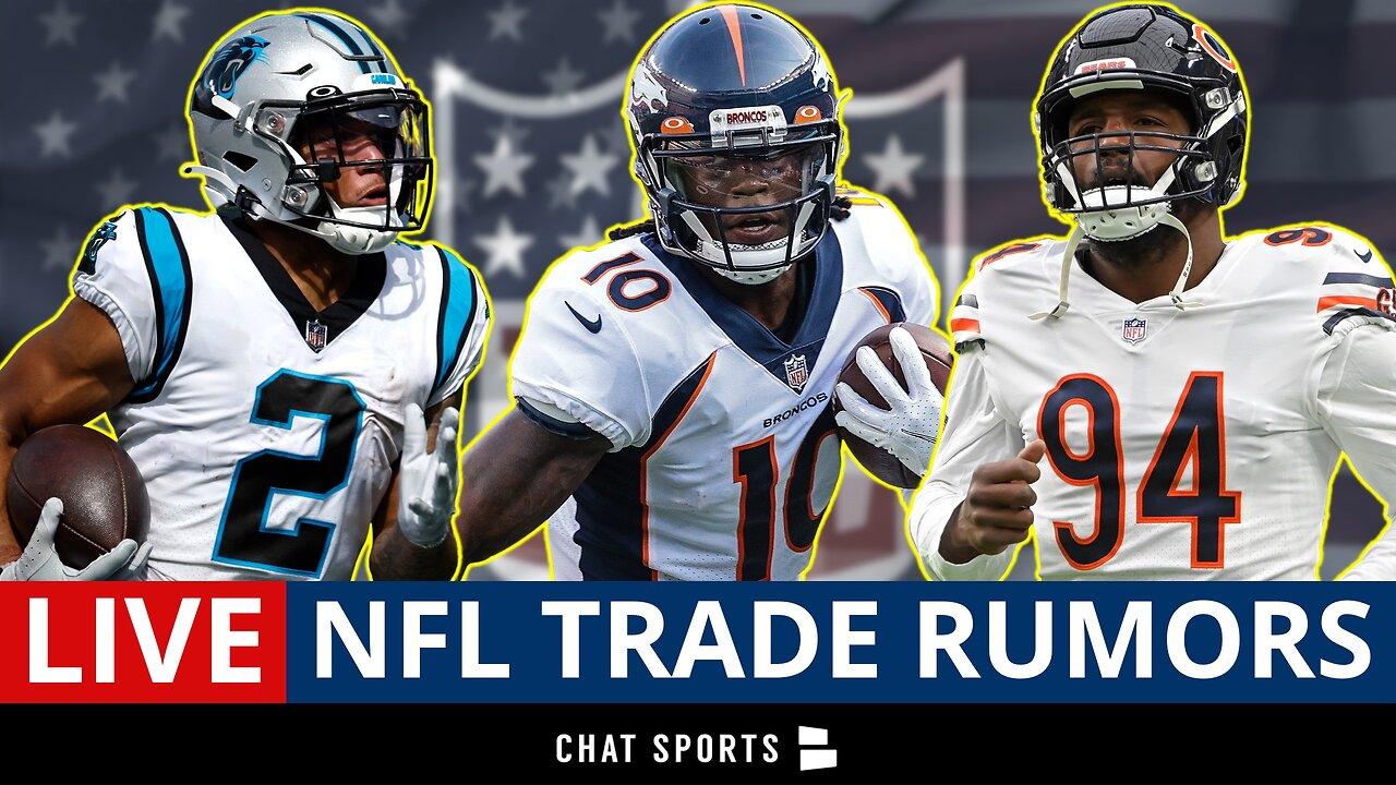 NFL Daily Live: Latest NFL Trade Rumors Before NFL Trade Deadline