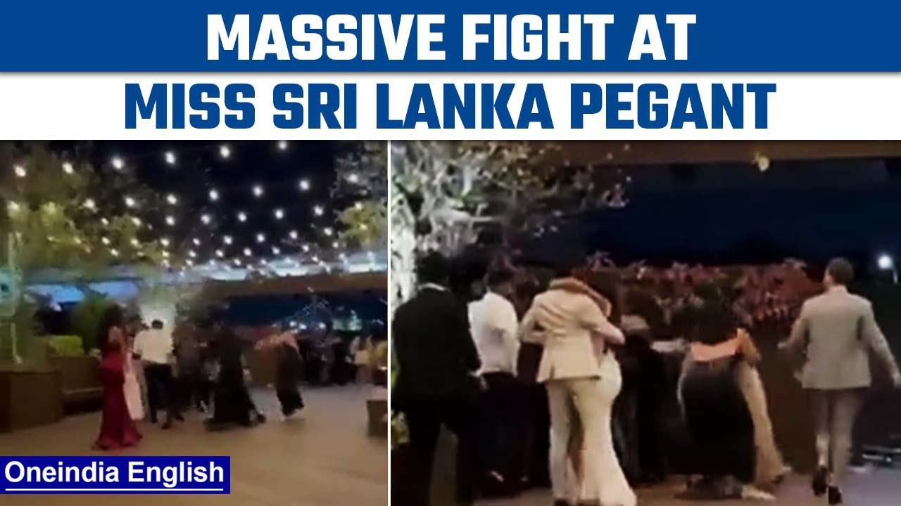 Miss Sri Lanka pageant in New York ends with a massive fight, Watch | Oneindia News *News