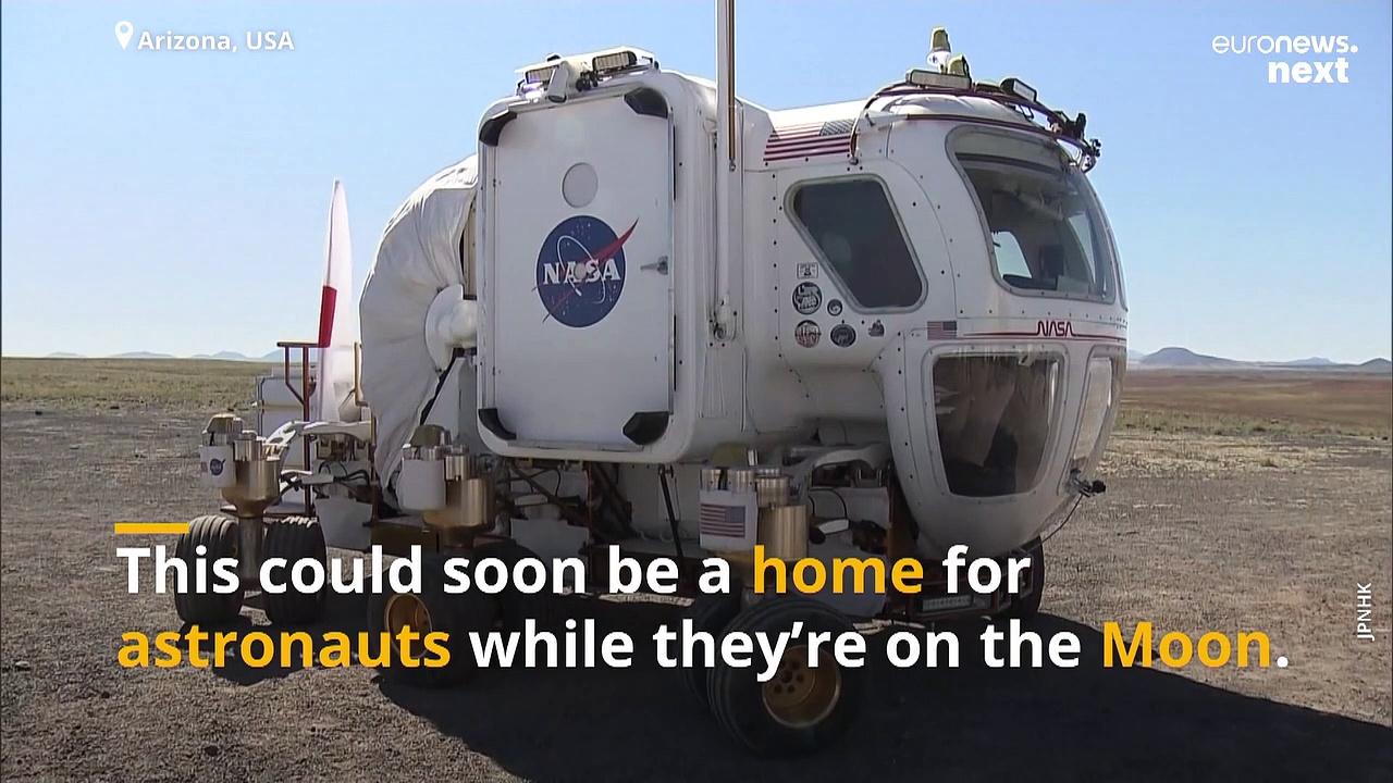 Inside the NASA rover where astronauts could live, work, and go to the toilet while on the Moon