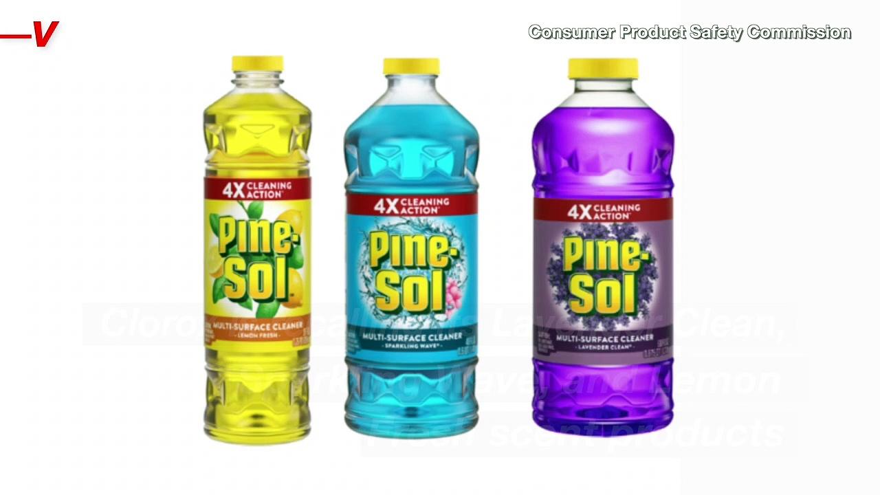 Clorox Recalls 8 Pine-Sol Disinfectants Due to Risk of Infection From Harmless Bacteria