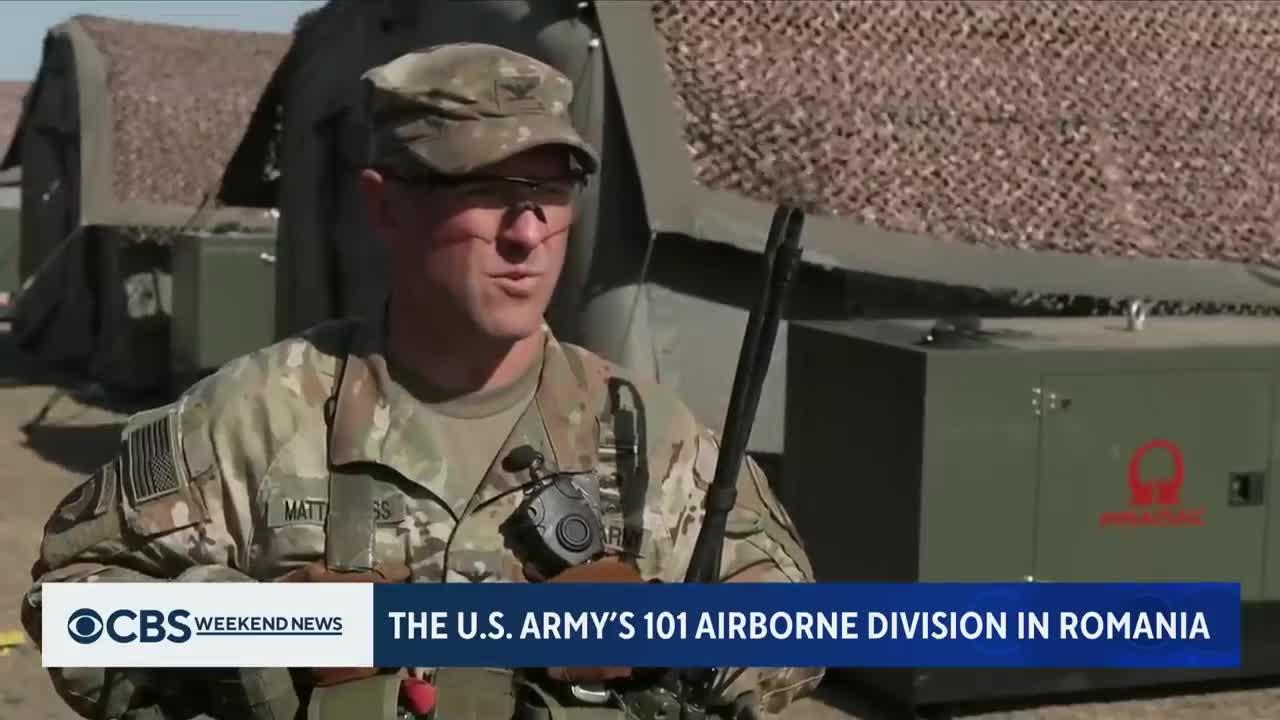 U.S. 101st Airborne Division deployed near Ukraine's border