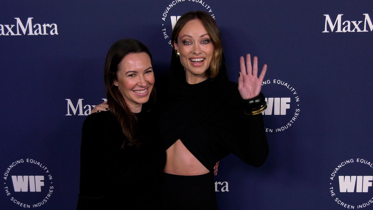 Katie Silberman and Olivia Wilde 2022 WIF Honors: 'Forging Forward' Gala Arrivals