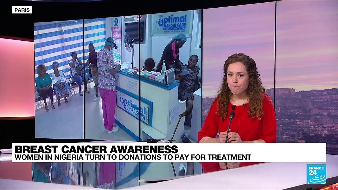 Women in Nigeria turn to donations to pay for breast cancer treatment