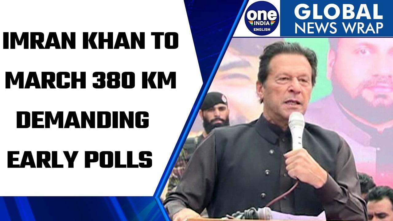 Pakistan: Former PM Imran Khan starts Lahore-Islamabad long Azadi March |Oneindia News*International