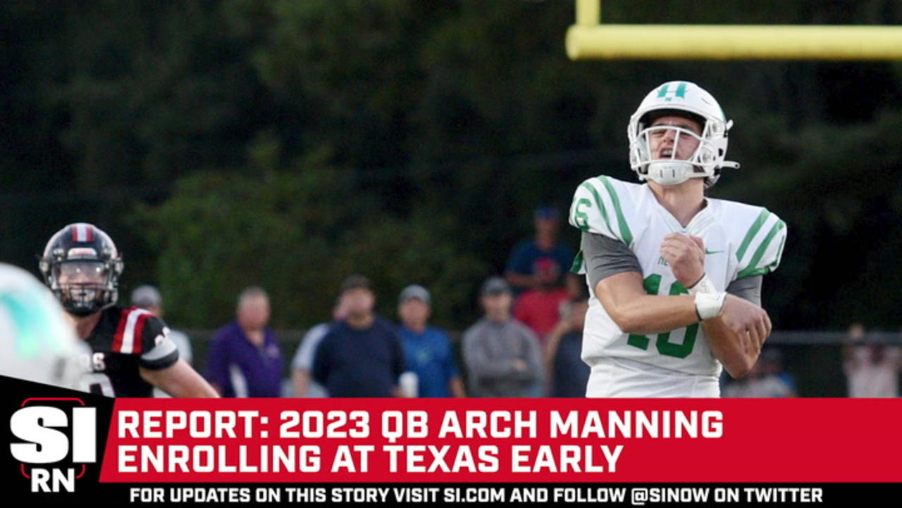 Arch Manning to Enroll Early at Texas, per Report