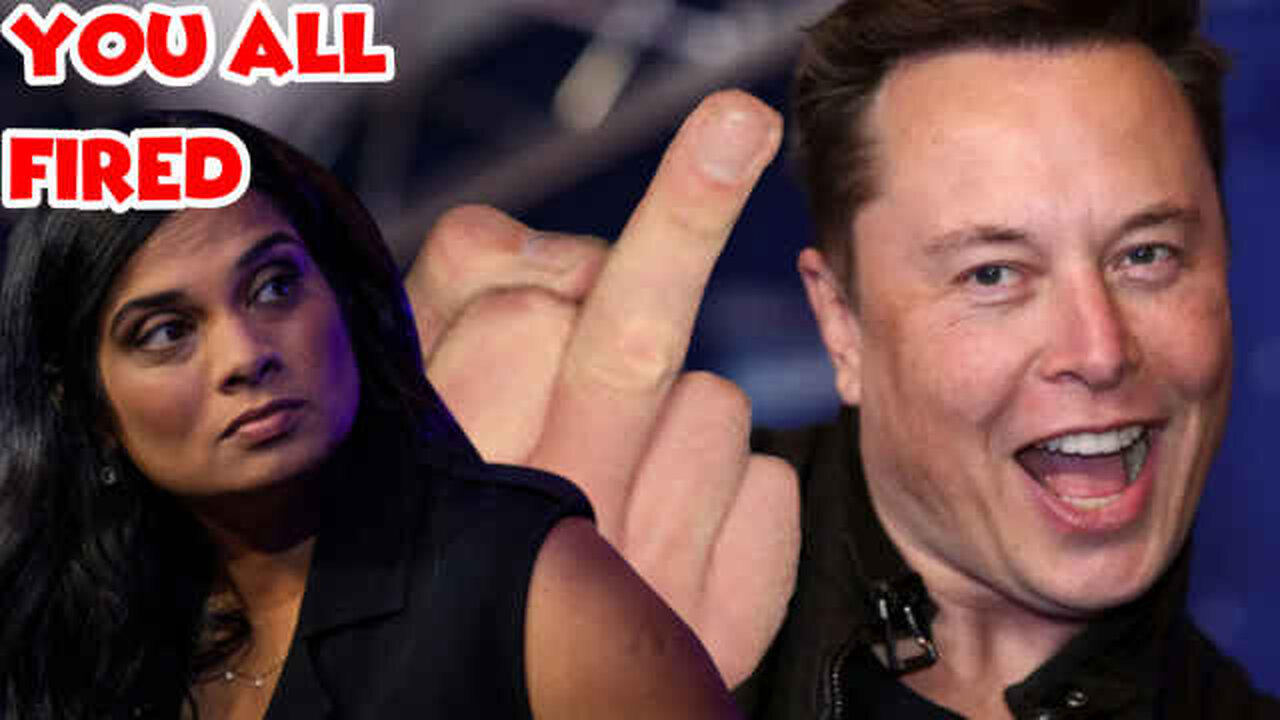 Musk Officially Owns Twitter & Immediately Fires Chick who Banned Trump