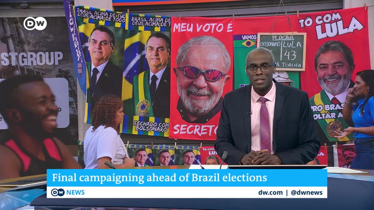 Final campaigning in Brazil's bitter presidential race