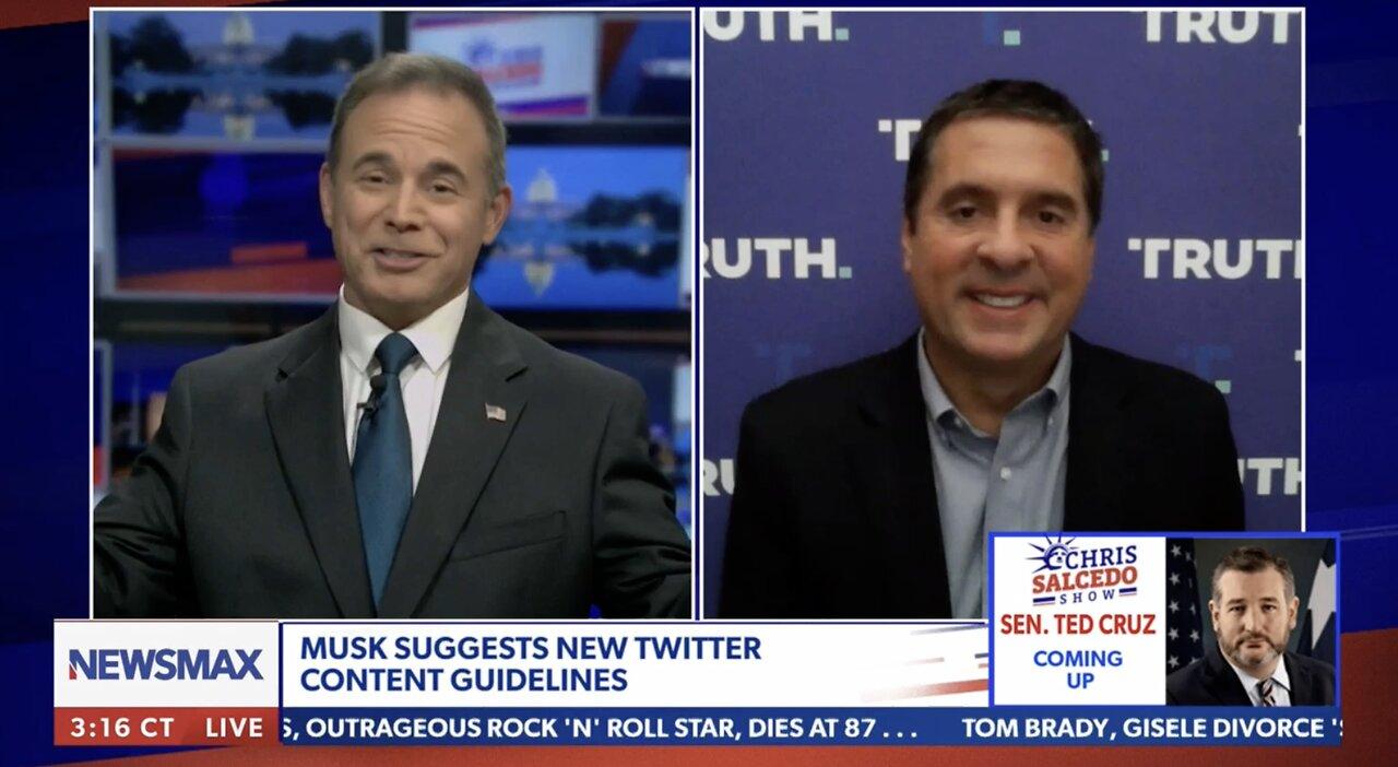 Nunes reacts to Elon Musk completing his Twitter takeover