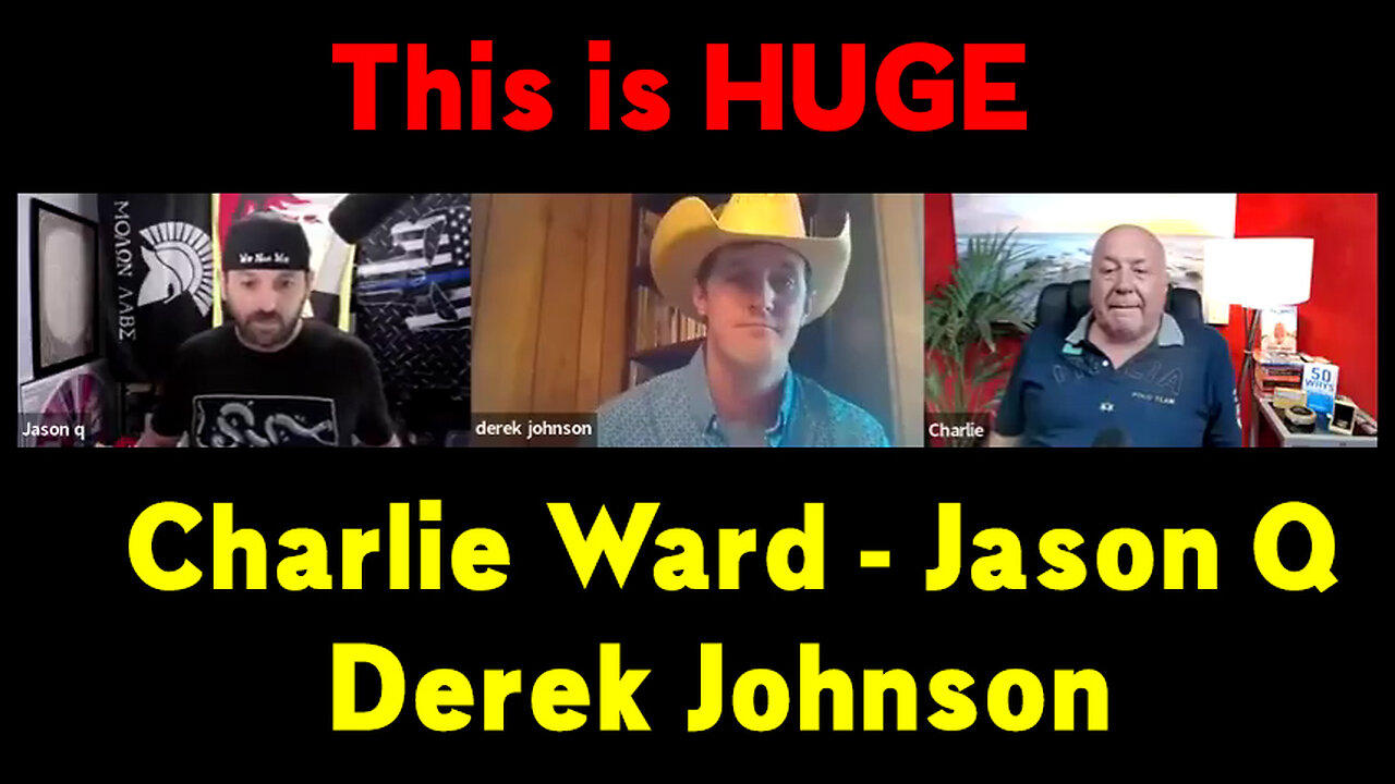 Charlie Ward, Jason Q and Derek Johnson "This is HUGE"
