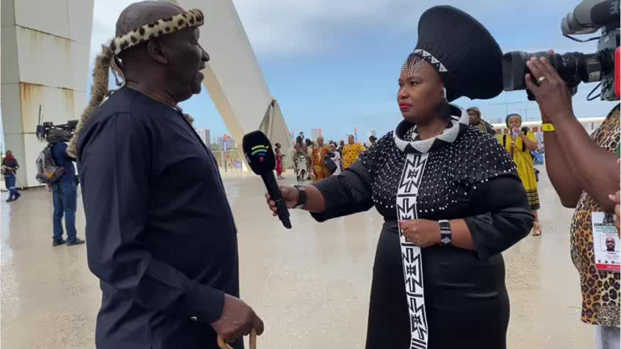 WATCH: Bheki Cele Arrive At Zulu Coronation