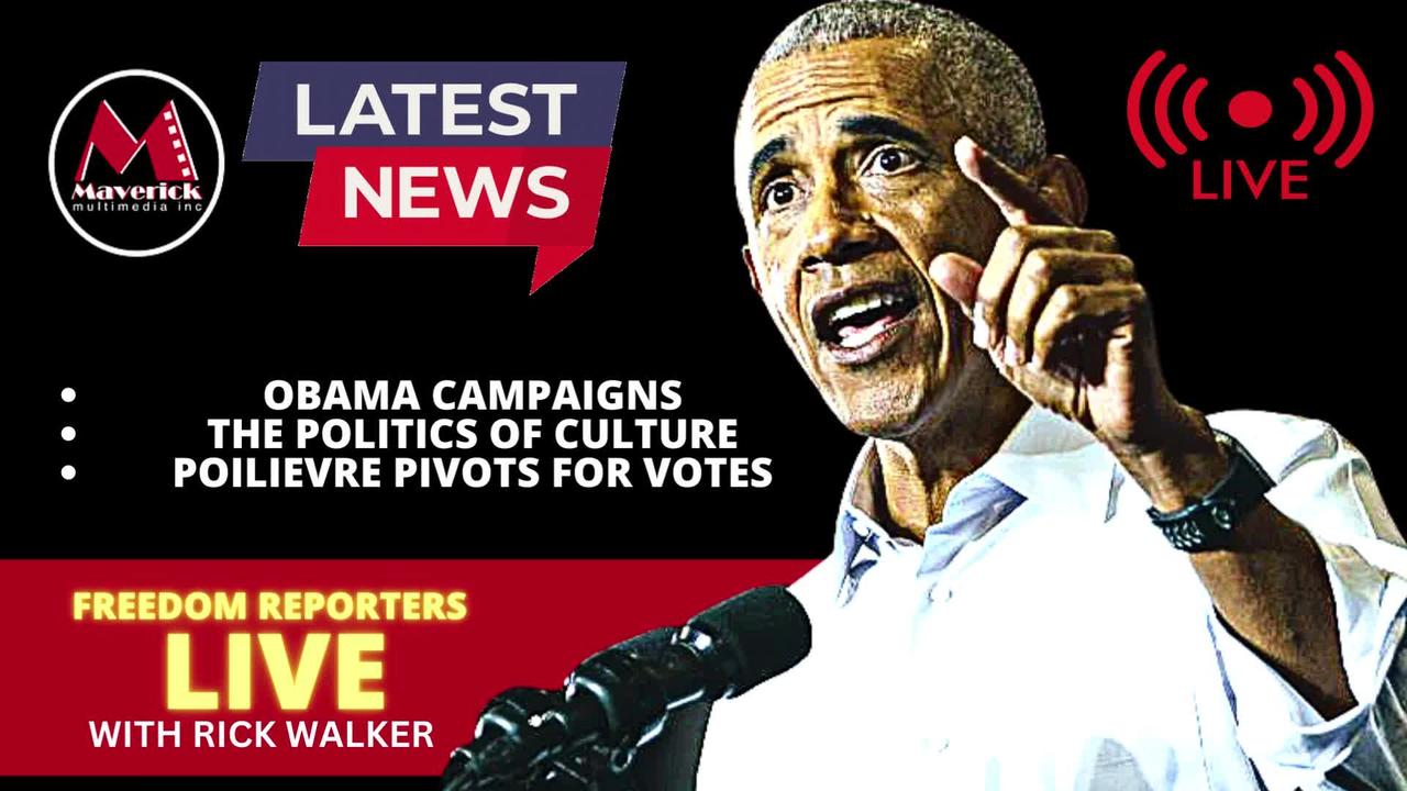 Obama Campaign Speech Focuses on Censorship, Racism & Power: Today's Top News Livestream