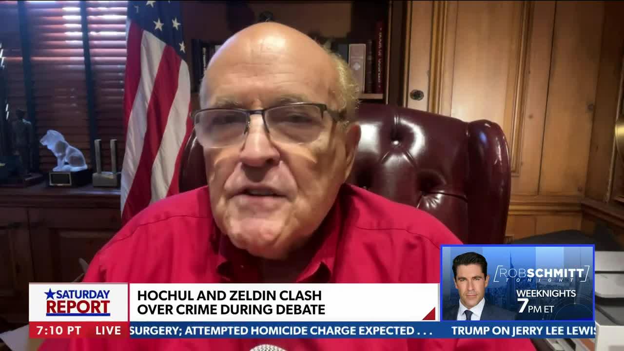 Kathy Hochul demonstrated why we have so much crime: Rudy Giuliani