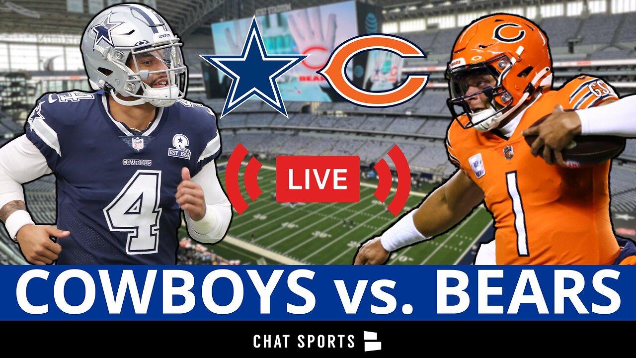 Cowboys vs. Bears Live Streaming Scoreboard And Play-By-Play,