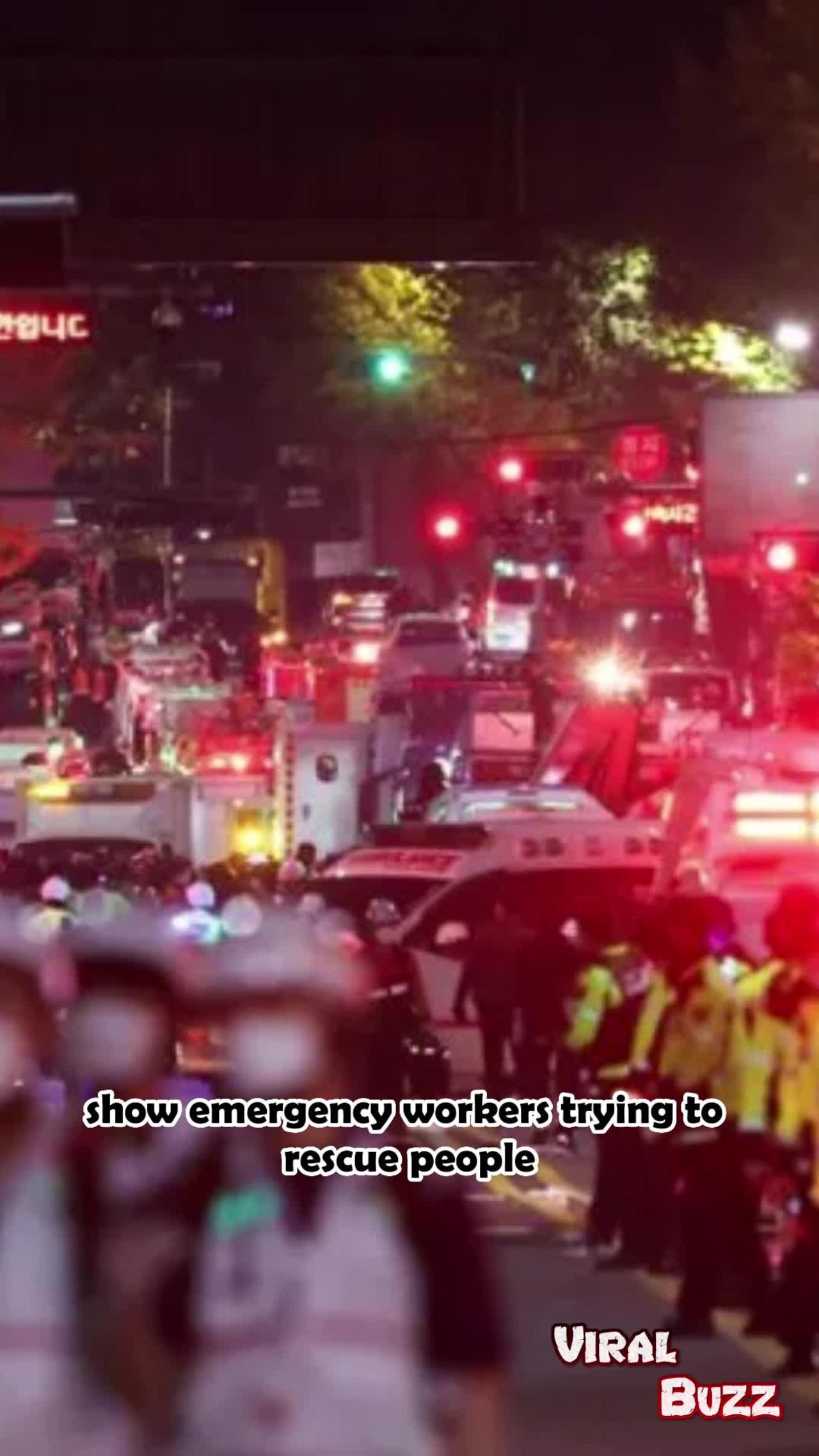 Seoul Stampede Crowd Crush Halloween Incident
