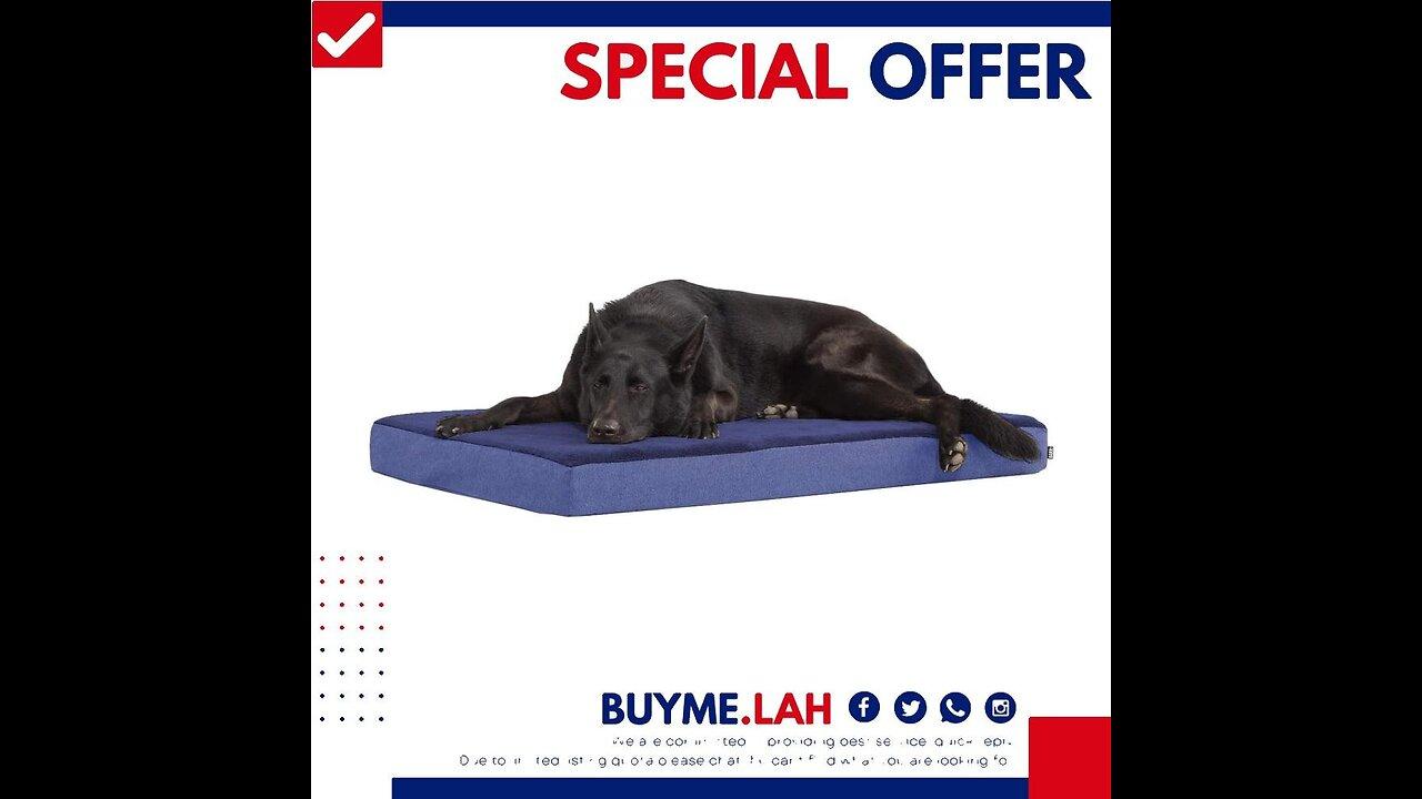 Review Extra Large Dog Bed Orthopedic Jumbo Dog Beds Pillow Pet Bed Mat Joint Relief Pet Sleepi...