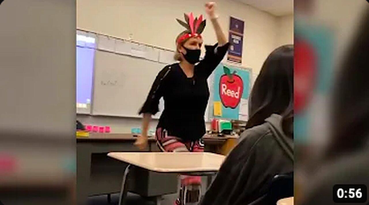 Teacher placed on leave after Native American student records incident