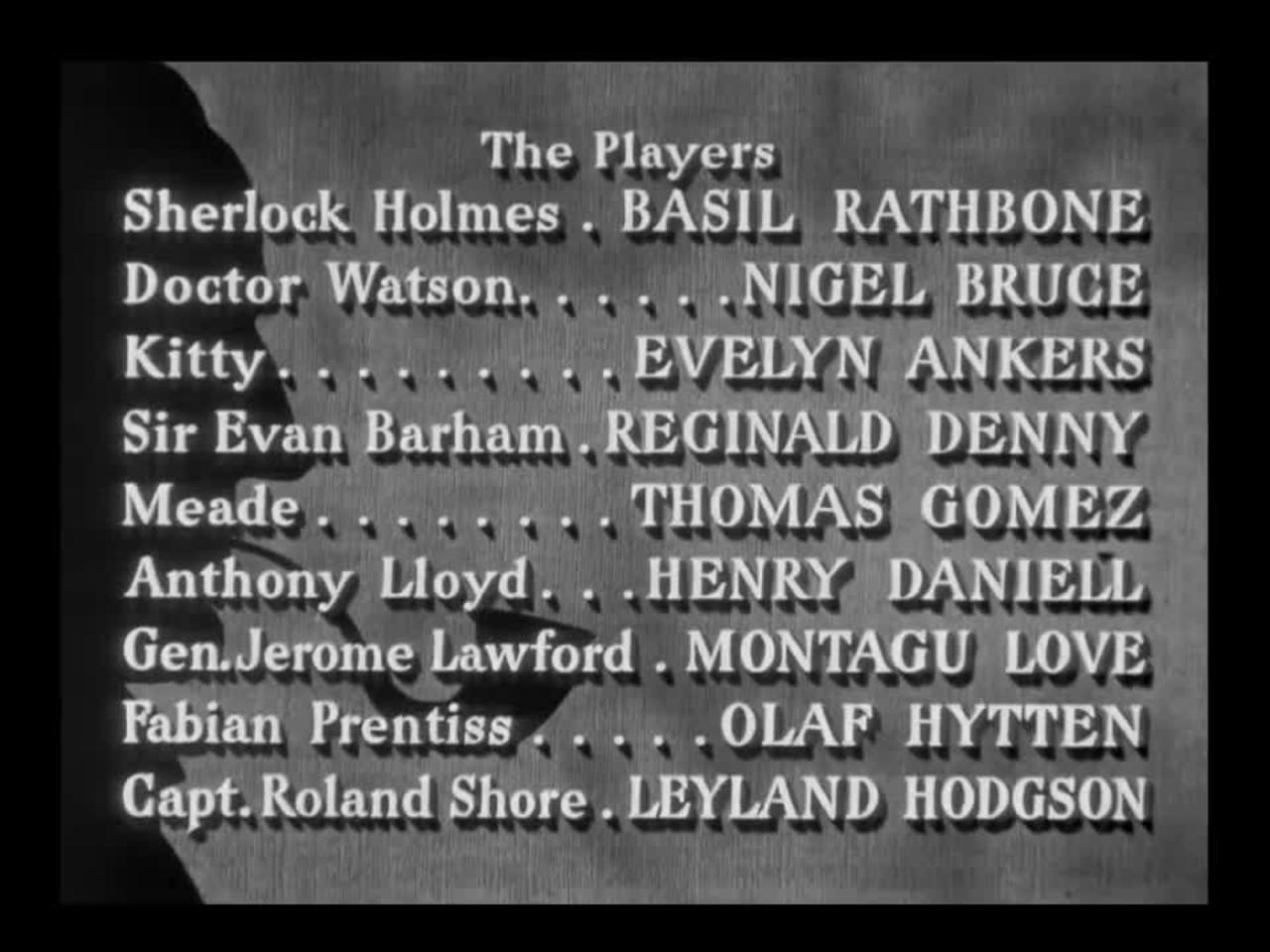 The Voice Of Terror | 1942 | Sherlock Holmes