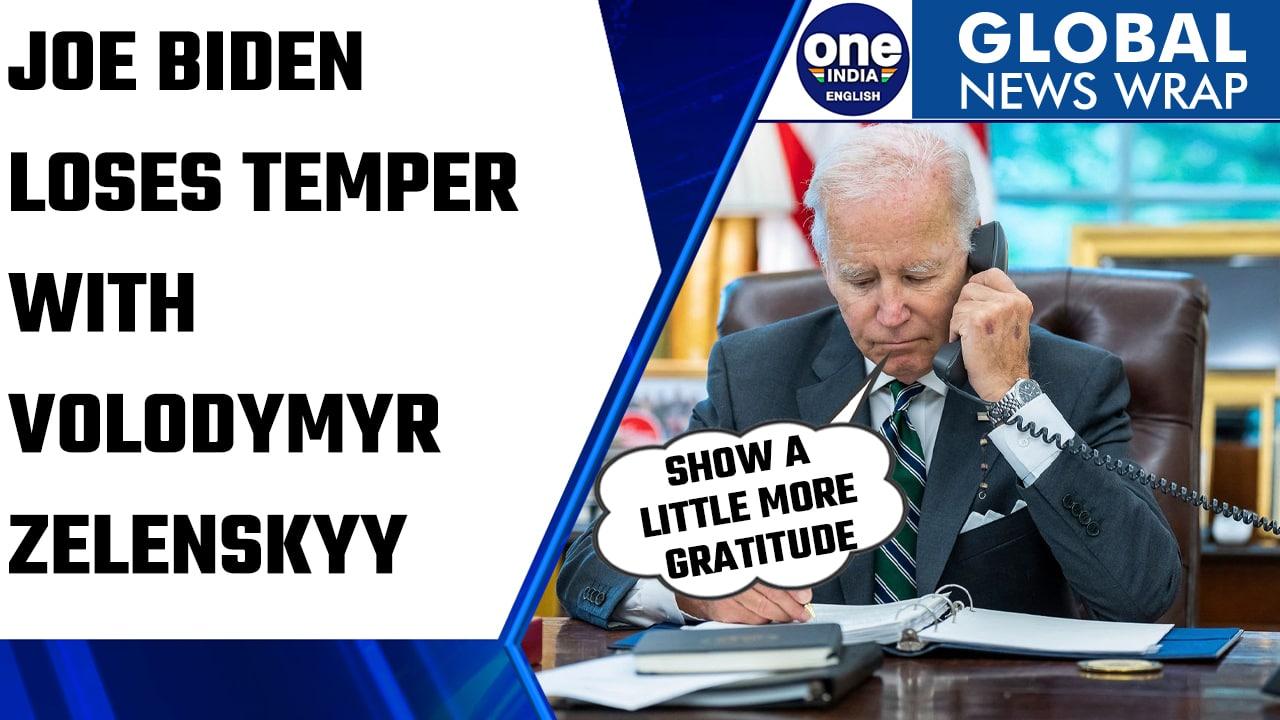 Joe Biden loses temper with Zelenskyy during a phone call over Ukraine aid | Oneindia News*News