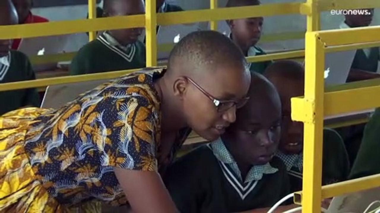The woman sourcing old computers to teach young Kenyans IT skills