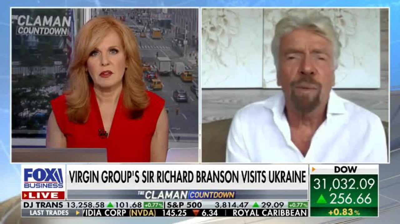 Sir Richard Branson: West is still not doing enough in Ukraine