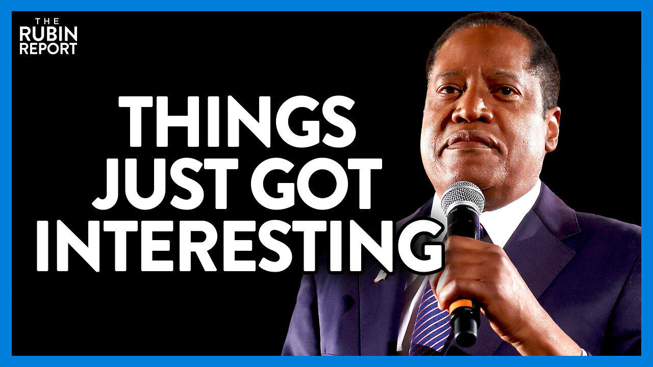Larry Elder Just Made the Next Election a Lot Harder to Predict | Direct Message | Rubin Report