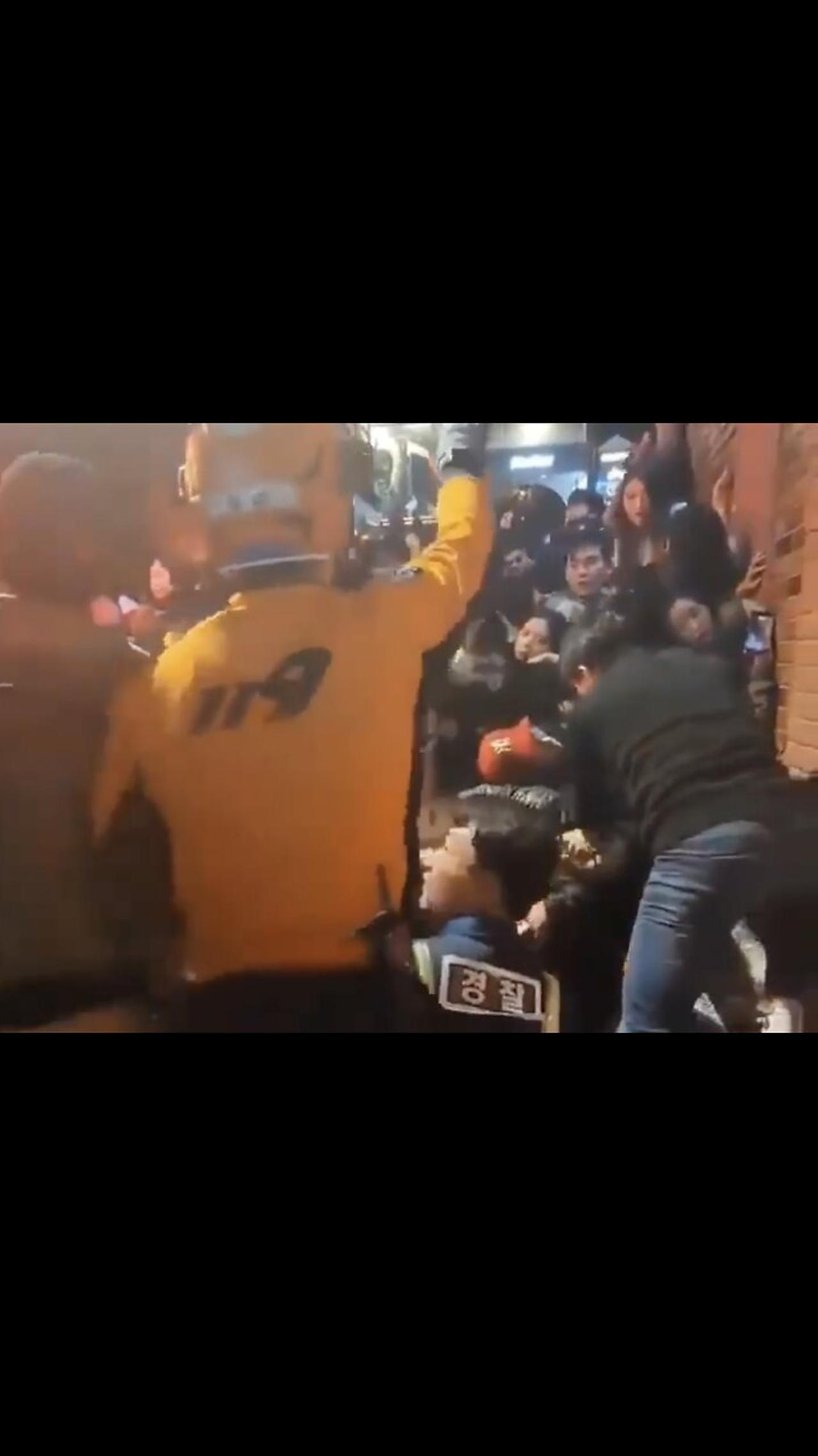 GRAPHIC FOOTAGE: Hundreds Dead and Many Injured During Crowd Crush in Seoul, Korea