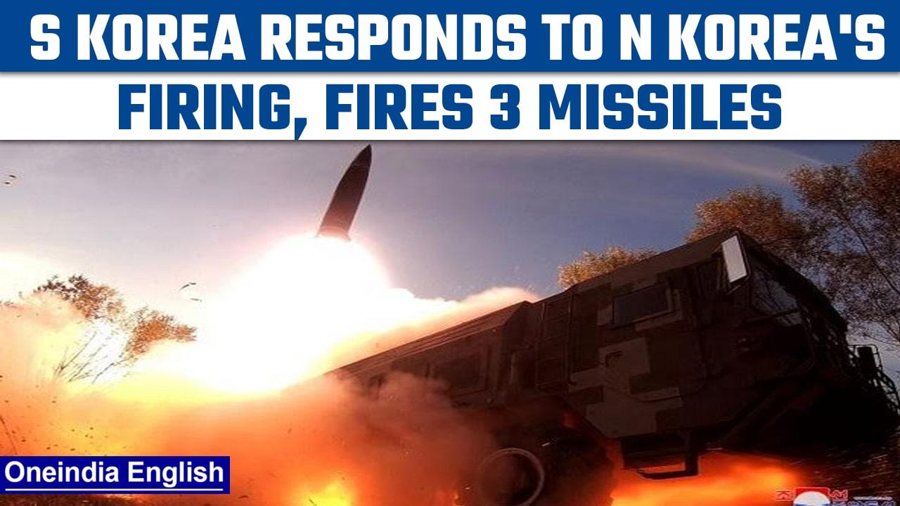 N Korea fires more than 10 missiles, S Korea retaliates by firing 3 | Oneindia News *International