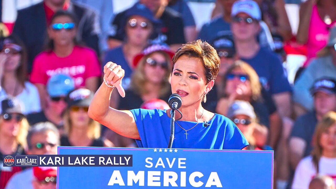 🇺🇸 Kari Lake · MAGA Candidate for Governor Rally in Chandler, Arizona (Nov 01, 2022)