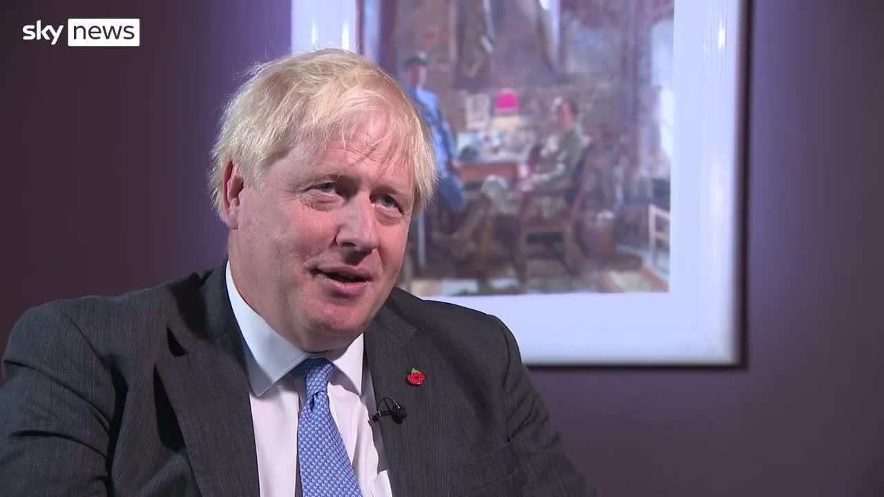 Exclusive interview with Boris Johnson