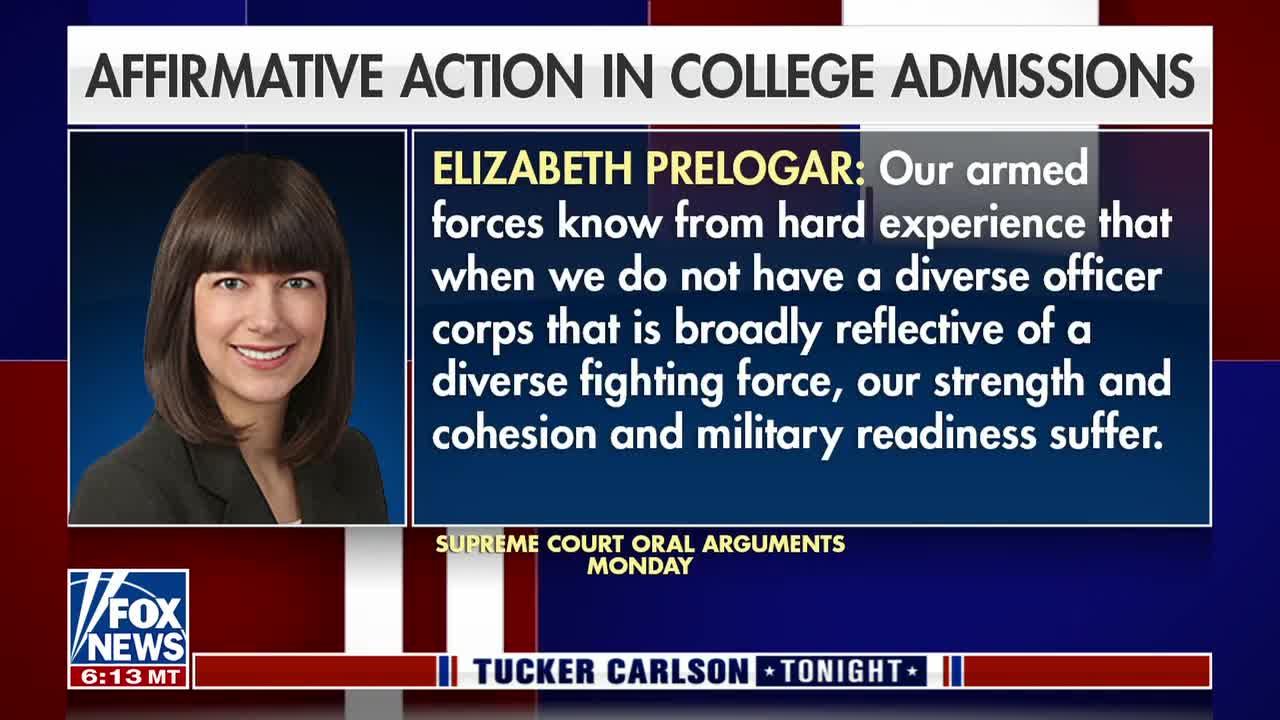 Tucker Carlson: Isn't this supposed to be a meritocracy?
