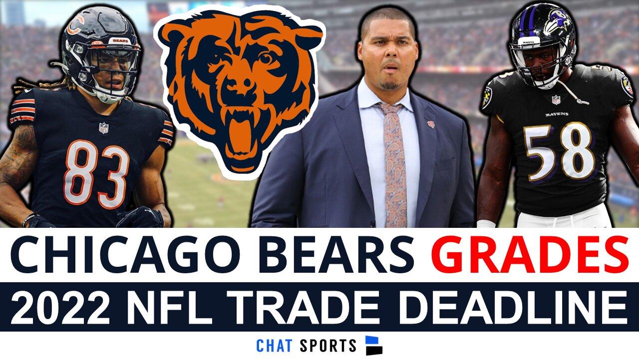 Chicago Bears Grades For NFL Trade Deadline: Chase Claypool, Roquan Smith & Robert Quinn