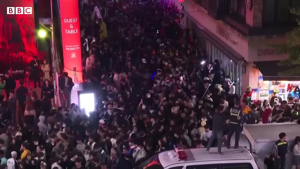 Itaewon crowd crush kills more than 150 in Seoul, South Korea