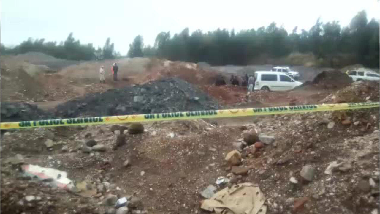 WATCH : Police Discover Two Bodies Inside An Active Mine in Krugersdorp