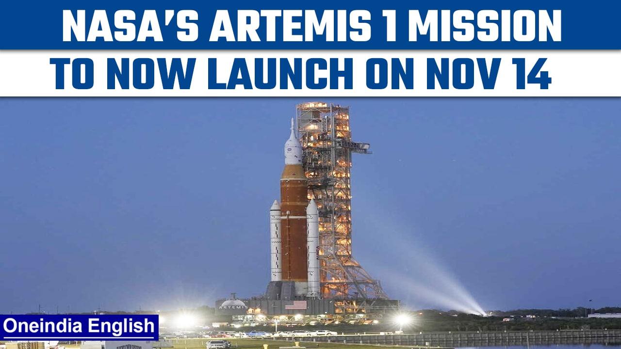 NASA’s Artemis 1 launch date is now set for November 14 | Oneindia News *News