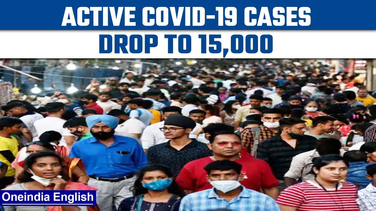 Covid-19 Update: Active cases in India drop below 15,000 mark | Oneindia News *News