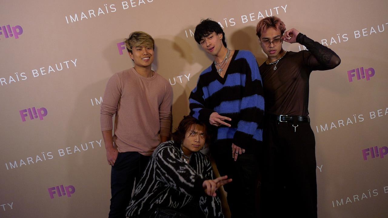 North Star Boys attend IMARAÏS Beauty on the FL!P App launch party in Los Angeles